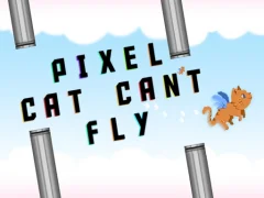 Permainan Pixel cat can't fly secara online