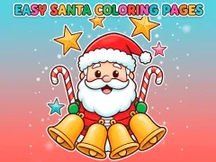 Permainan Easy Santa Coloring Pages secara online