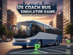 Permainan US Coach Bus Simulator Game secara online