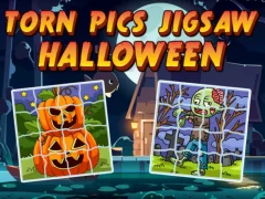 Permainan Torn Pics Jigsaw Halloween secara online