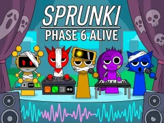 Permainan Sprunki Phase 6 Alive secara online