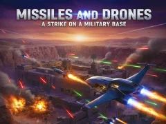Permainan Missiles and Drones: A Strike On A Military Base secara online