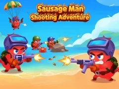 Permainan Sausage Man Shooting Adventure secara online