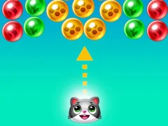 Permainan Save the cats Bubble shooter secara online