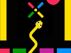 Permainan Color Slither Snake secara online