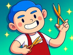 Permainan Idle Barber Shop secara online