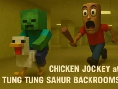 Permainan Chicken Jockey at Tung Tung Sahur Backrooms secara online