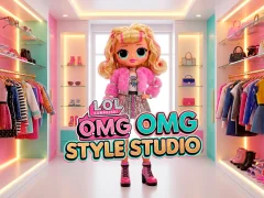 Permainan LOL Surprise OMG™ Style Studio secara online
