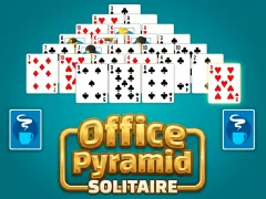 Permainan Office Pyramid Solitaire secara online