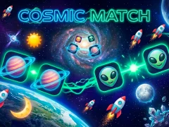 Permainan Cosmic Match secara online