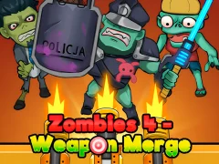 Permainan Zombies 4 – Weapon Merge secara online