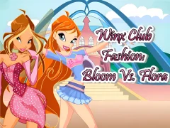 Permainan Winx Club Fashion: Bloom vs Flora secara online