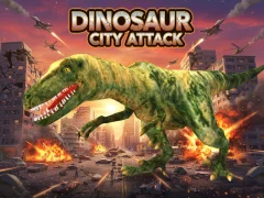 Permainan Dinosaur City Attack secara online