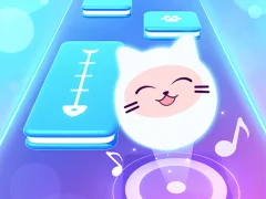 Permainan Music Cat! Piano Tiles Game 3D secara online
