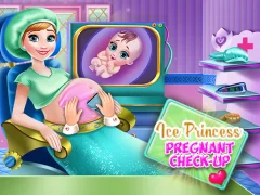Permainan Ice Princess Pregnant Check Up secara online