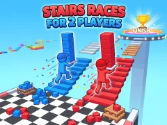 Permainan Stairs Races For 2 Players secara online