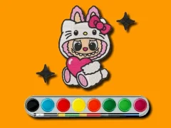 Permainan Labubu Coloring Adventure secara online
