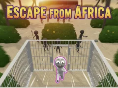 Permainan Escape from Africa secara online