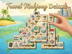 Permainan Travel Mahjong Deluxe secara online
