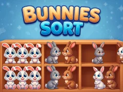 Permainan Bunnies Sort secara online