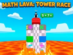 Permainan Math Lava: Tower Race secara online