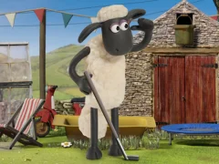 Permainan Shaun The Sheep Baahmy Golf secara online