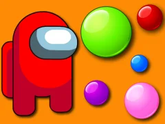 Permainan Among Them Bubble Shooter secara online