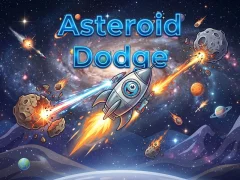 Permainan Asteroid Dodge secara online