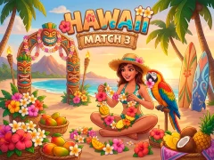 Permainan Hawaii Match 3 secara online