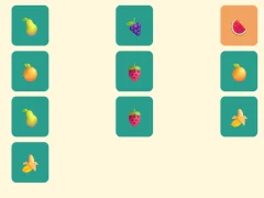 Permainan Simple Fruit Memory secara online