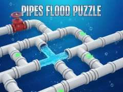 Permainan Pipes Flood Puzzle secara online