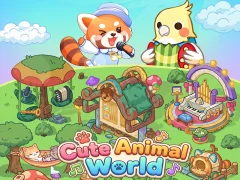 Permainan Cute Animal World secara online