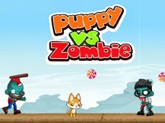 Permainan Puppy vs Zombie secara online