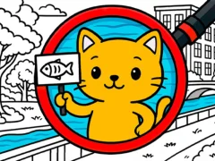 Permainan Find The Cat Cat Search secara online
