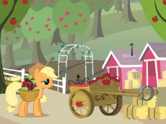 Permainan My Little Pony Applejack's Apple Harvest secara online