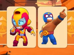 Permainan Fighting Stars Memory secara online
