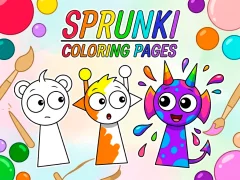 Permainan Sprunki Coloring Pages secara online