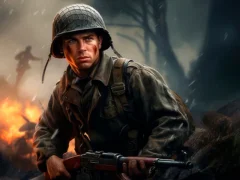Permainan World War 2 Shooter secara online