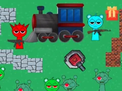 Permainan Sprunki Dead Rails secara online