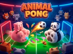Permainan Animal Paws Pong secara online