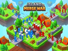Permainan Island Merge war secara online