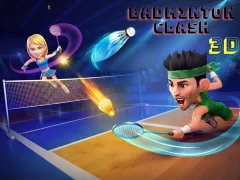 Permainan Badminton Clash 3D secara online