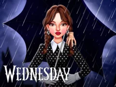 Permainan Celebrity Wednesday Addams Style secara online