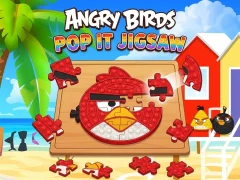 Permainan Angry Birds Pop It Jigsaw secara online