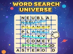 Permainan Word Search: Universe secara online