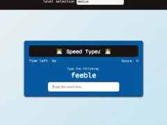Permainan Speed Typer secara online