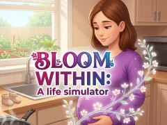 Permainan Bloom Within: A life simulator secara online