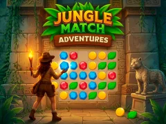 Permainan Jungle Match Adventures secara online