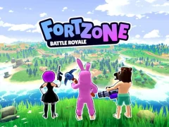 Permainan Fortzone Battle Royale secara online