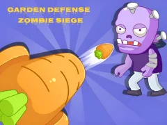 Permainan Garden Defense - Zombie Siege secara online